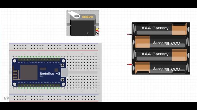 NodeMCU ESP8266 control Hobby Servo Tutorial смотреть онлайн