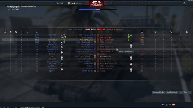 War Thunder Türkçe | Challenger DS ve G-LYNX Oynanış смотреть онлайн