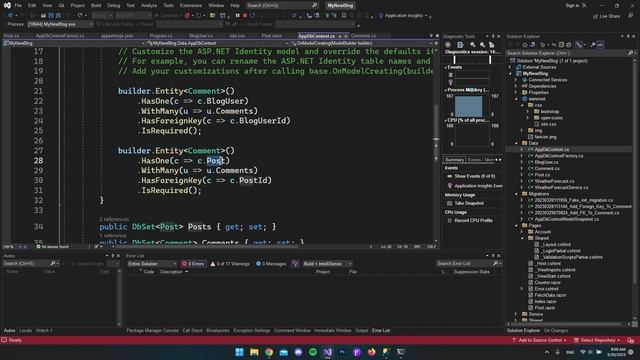 One To Many relationship in Entity Framework (ASP.NET Core/Blazor example) смотреть онлайн