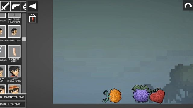 Devil Fruit pack from One Piece | Melon Playground Sandbox Anime mod смотреть онлайн