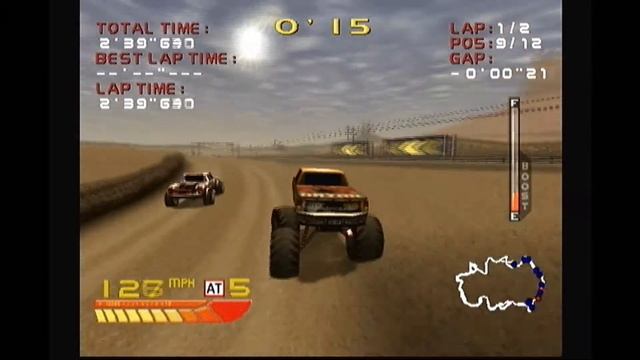 Lets' Play 4 Wheel Thunder Dreamcast HD смотреть онлайн