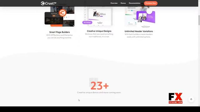 Crust - Multipurpose WordPress Theme clean responsive смотреть онлайн