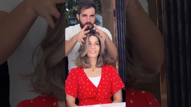 МОДНЫЙ КАСКАД НА СРЕДНЮЮ ДЛИНУ ВОЛОС/FASHIONABLE CASCADE FOR MEDIUM HAIR LENGTH смотреть онлайн