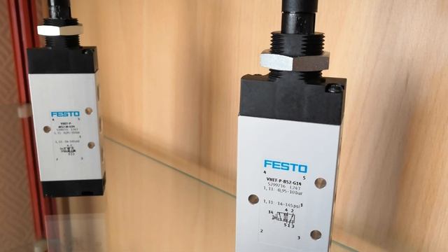 Распределители VHEF с ручным управлением от Festo смотреть онлайн