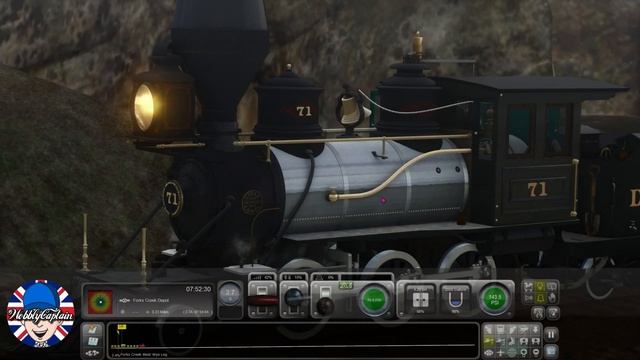 Train Simulator: DSP&P Mogul Steam Loco Add-On Lets Play Gameplay Part One Commentary. смотреть онлайн