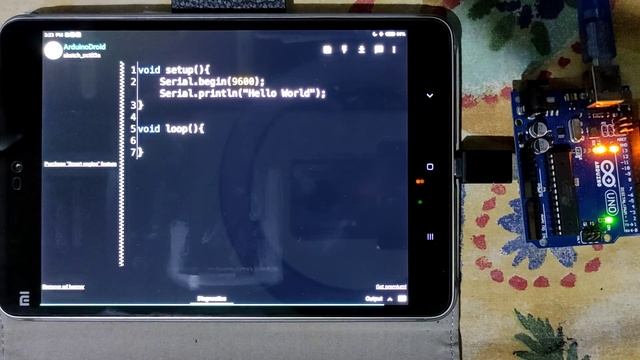 EASY-HOW-TO Hello World in ArduinoDroid смотреть онлайн