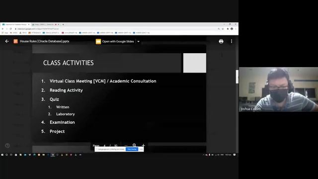 Database Management 2 by Mr. Caalim, Joshua 001 WEEK 1 смотреть онлайн