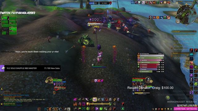 DEMON DAMAGE - 10.1.7 Demonology Warlock PvP - WoW Dragonflight PvP смотреть онлайн