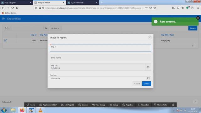 Oracle Apex Image in Interactive Report смотреть онлайн