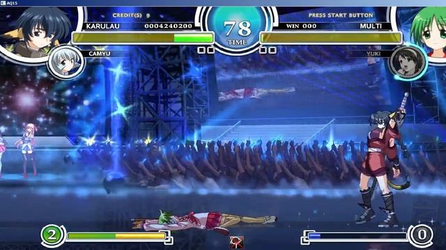 [First run, No continues] Aquapazza (Arcade) - Аниме + СИСЬКИИИИИ!!!! смотреть онлайн