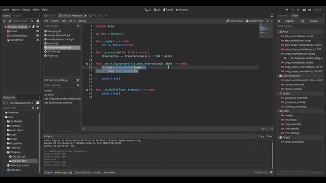 How to Make 3D Projectiles using the Area 3D Node! | Godot Engine Tutorial смотреть онлайн