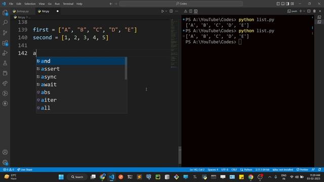 15. List Methods, Loop Lists in Python ( Part - 2 ) | Complete Python Tutorial 2023 смотреть онлайн