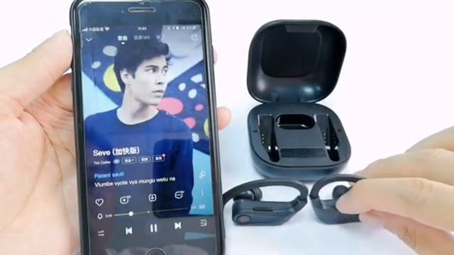 HBQ Power Wireless Earbud, Sport Bluetooth 5.0 Headphones Wireless Earphones in Ear Noise Cancellin смотреть онлайн