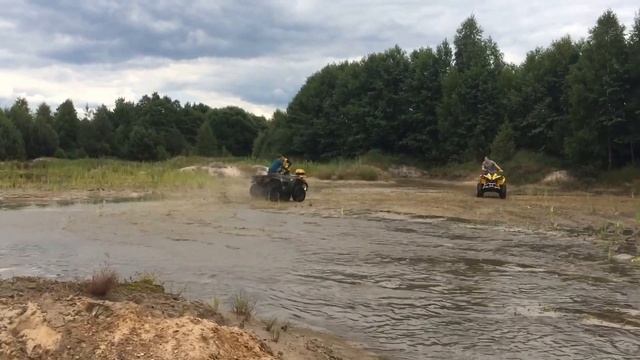 BRP can-Am Renegade 800, Honda Rincon 650, смотреть онлайн
