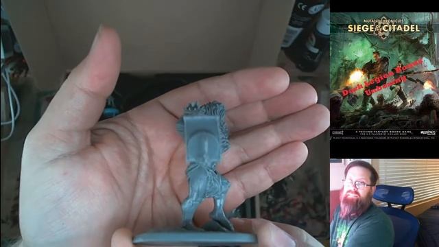 Mutant Chronicles Siege of the Citadel Dark Legion Bonus Unboxing Part 1 смотреть онлайн