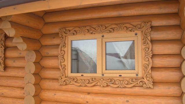 Сказочная банька из рубленного бревна от компании СПК GrandHouse - Отзыв смотреть онлайн