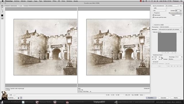Cómo optimizar imágenes para web con Photoshop смотреть онлайн