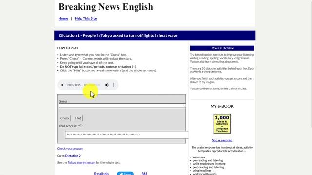 English Learning Website with interactive content #elt #esol смотреть онлайн