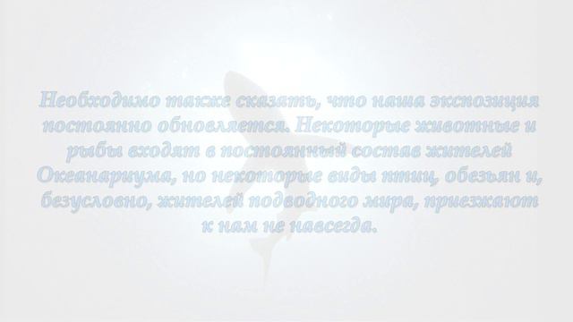 Презентация океанариума смотреть онлайн