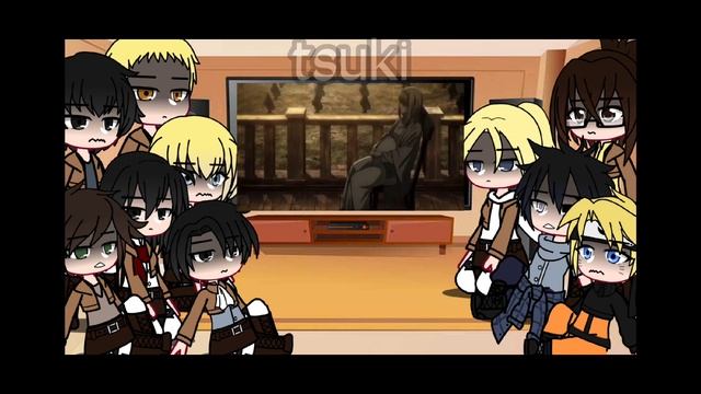 AoT and Naruto react to starts the rumbling | Attack on Titan / SnK | Gacha Life/Club | Tsuki-chan~ смотреть онлайн