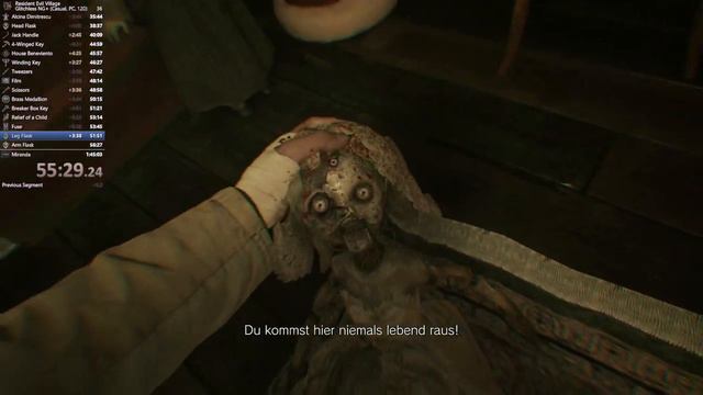 Resident Evil Village Speedrun 1:49:21 Glitchless NG+ Casual PC 120 FPS смотреть онлайн