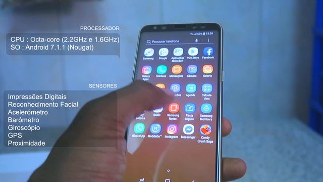SAMSUNG GALAXY A8 (2018) UNBOXING + REVIEW смотреть онлайн