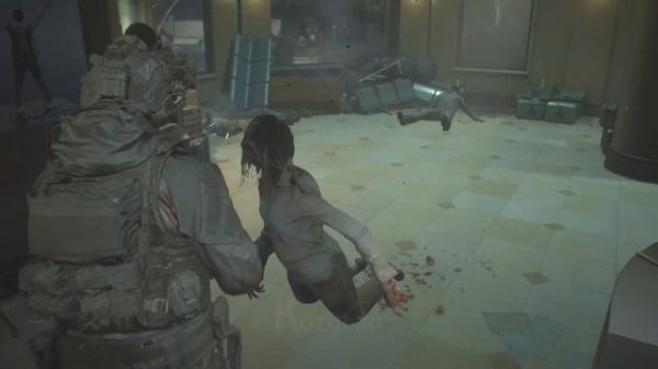 simon Ghost riley Saves Jill! Resident Evil (COD MW2 2022)
