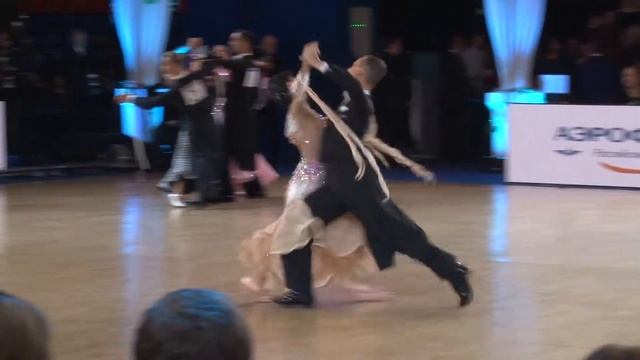 29.10.2017 ROC-2017, WDSF Grand Slam Standart, 1/2 финала, Медленный вальс смотреть онлайн