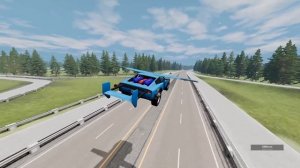 ЛЕТАЮЩИЕ МАШИНЫ против ТОННЕЛЯ СМЕРТИ! - BeamNG.drive Multiplayer (BeamMP)