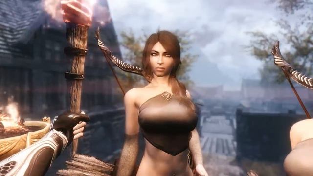 Skyrim Mod: Temptress Race смотреть онлайн