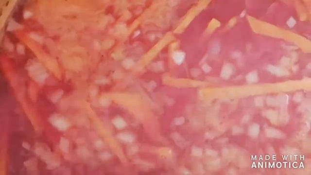 Борщ из квашенной капусты.