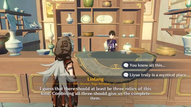 Genshin Impact selling "Nameless Treasure" Location смотреть онлайн