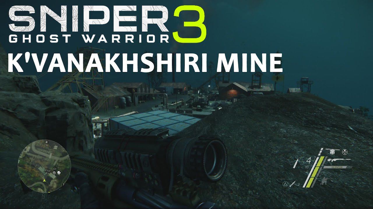 Sniper Ghost Warrior 3 - K'vanakhshiri Mine Outpost Cleared (PS4, X1, PC) смотреть онлайн