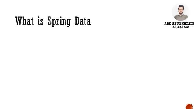 Introduction to Spring Data - مقدمة لسبرمغ داتا смотреть онлайн