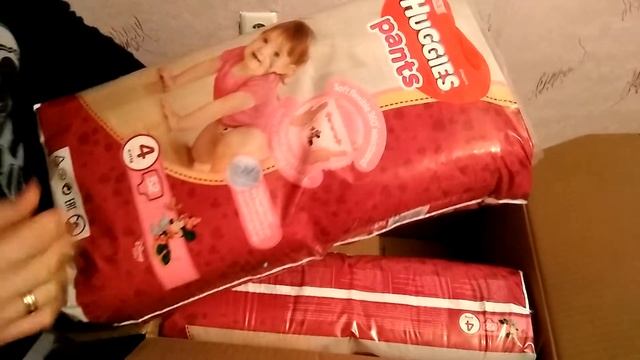 Обзор Трусики-подгузники Huggies Pants 4 Mega Girl смотреть онлайн