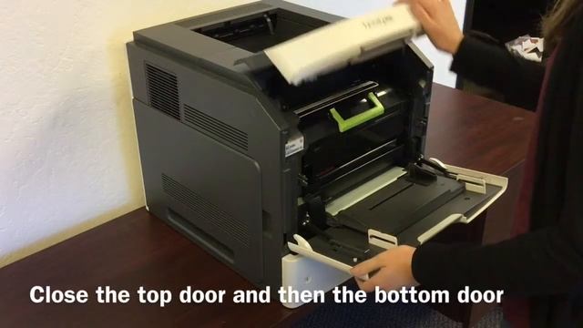 How to Replace Your Lexmark MS812 Toner Cartridge смотреть онлайн