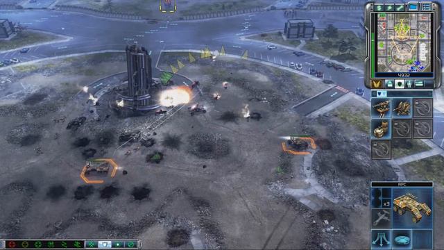 Command and Conquer 3, Tiberium Wars. GDI mission 4 смотреть онлайн