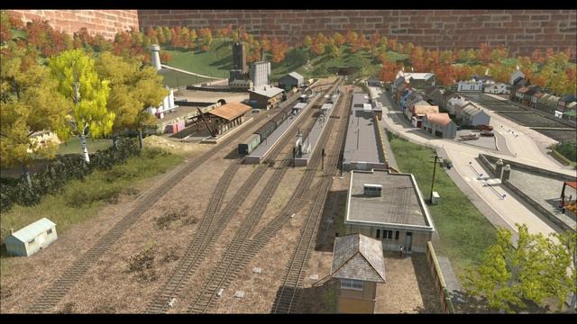 Automated model railway - Trainz смотреть онлайн