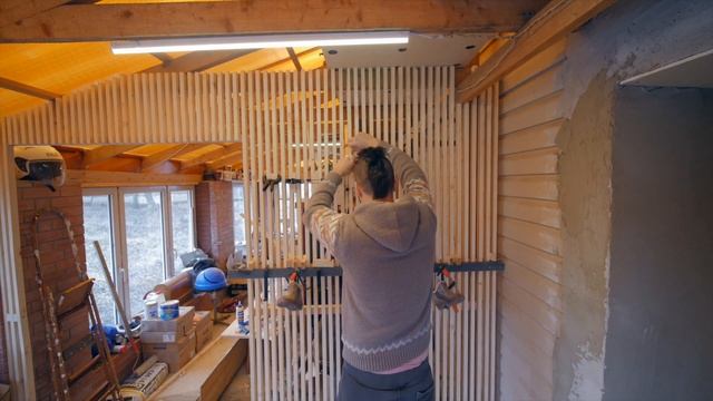 Идеи бюджетного ремонта своими руками: деревянная стенка в прихожую за 3000 рублей смотреть онлайн