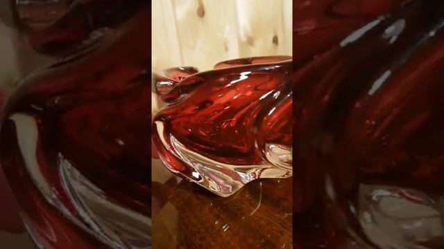 Набор ваз. Цветное стекло. Чехословакия. 70 гг. ХХ в. Универсальная маленькая вазочка смотреть онлайн