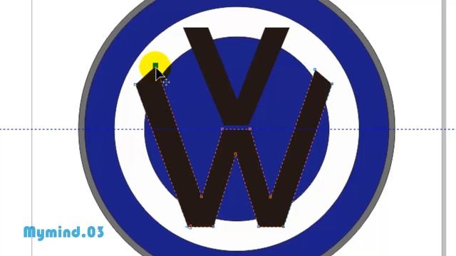 Corel Draw Tutorials - Volkswagen Logo Design смотреть онлайн