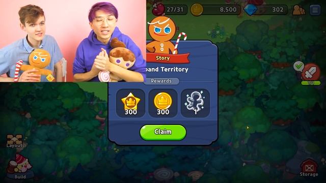 Can We Go NOOB vs PRO vs HACKER In COOKIE RUN KINGDOM!? (NEW GAME!) смотреть онлайн