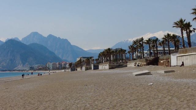 18 МАРТА 2022 года Весна в 🇹🇷 Турции в Коньяалты. Красивое море и горы. смотреть онлайн