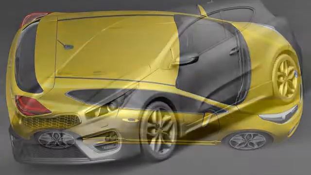 3D Model Kia PRO Ceed GT 2016 at 3DExport.com смотреть онлайн