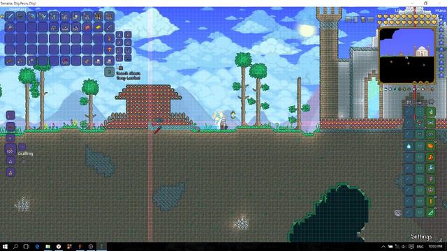 Terraria Cute House Design (Background House) смотреть онлайн