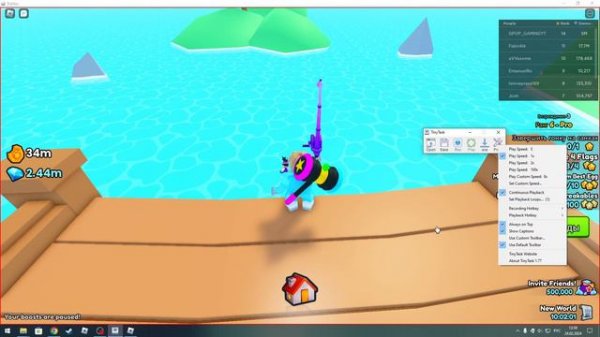 как сделать авто рыбалку с помощью tinyTask?