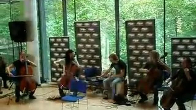 Apocalyptica at the Finnish Embassy DC (Nothing Else Matters) смотреть онлайн