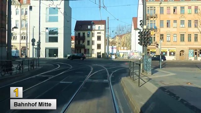 Straßenbahn Dresden 2018 Linie 1 смотреть онлайн