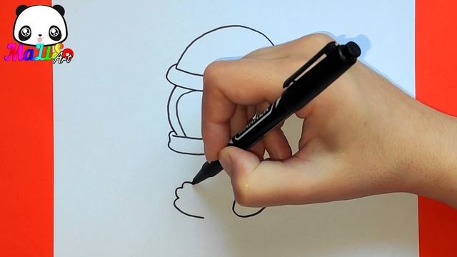 Как нарисовать ПИНГВИНА на Новый год | Новогодние рисунки | Як намалювати пінгвіна Новорічні малюнк смотреть онлайн