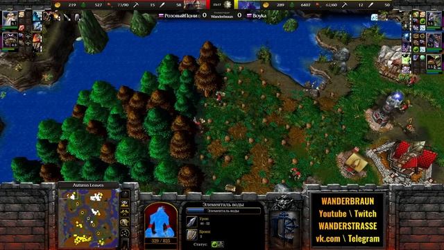 БАЗА ЭЛЬФА СПРЯТАЛАСЬ В ЛЕСУ: Бред и Абсурд в невероятном матче по Warcraft 3 Reforged смотреть онлайн